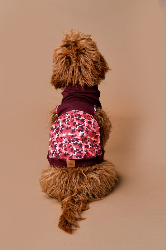 Cuello tortuga Vinotinto Camo