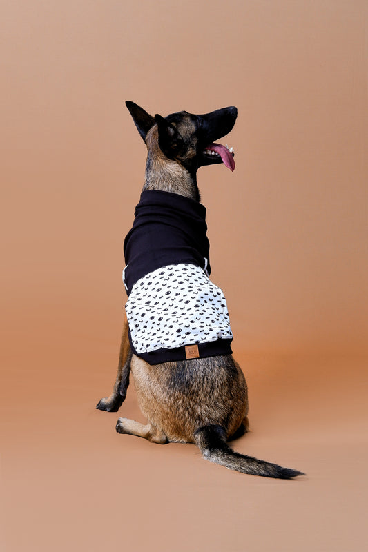 Cuello tortuga negro de ojitos