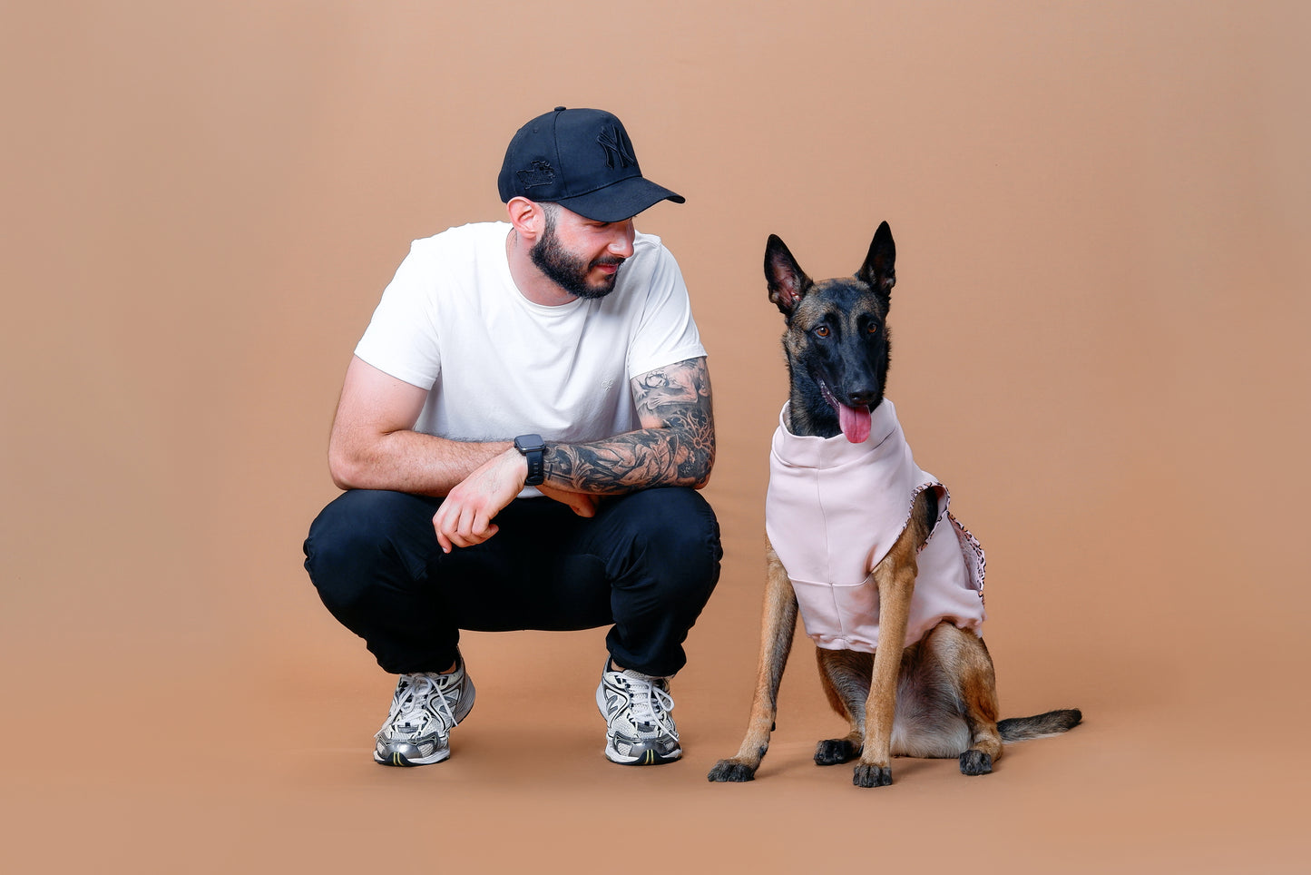 Rosa Animal Print Turtleneck