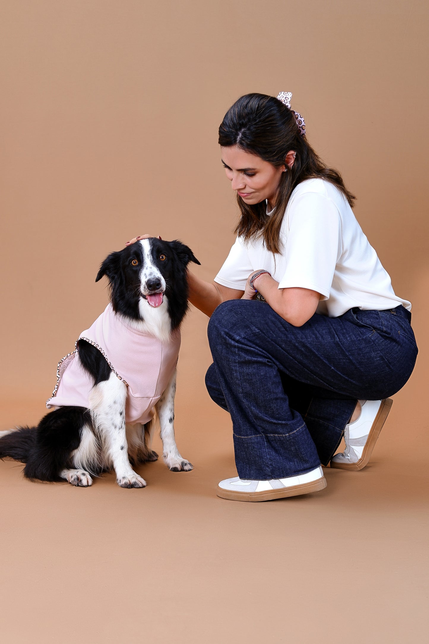 Rosa Animal Print Turtleneck